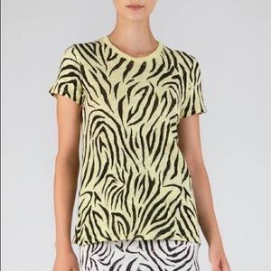 ATM Anthony Thomas Melillo animal print t-shirt size XS